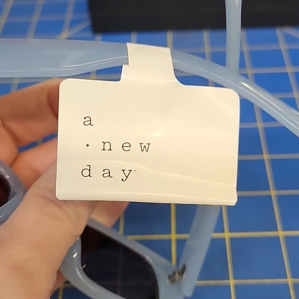 A New Day Light Blue Sunglasses New In Package